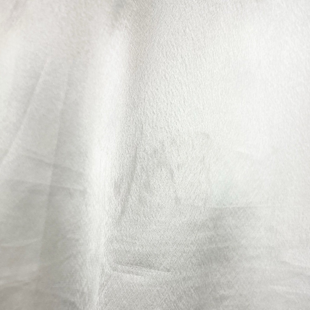 Vintage White Satin Lace Robe Large Embroidery Bridal Boudoir Glam Soft Elegance - Picture 10 of 12